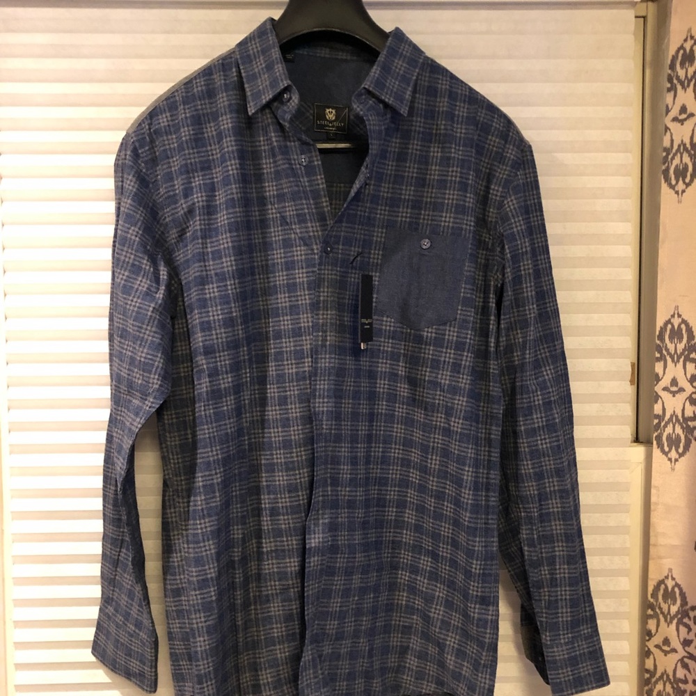 Brand New Men’s Steel & Jelly London Button down